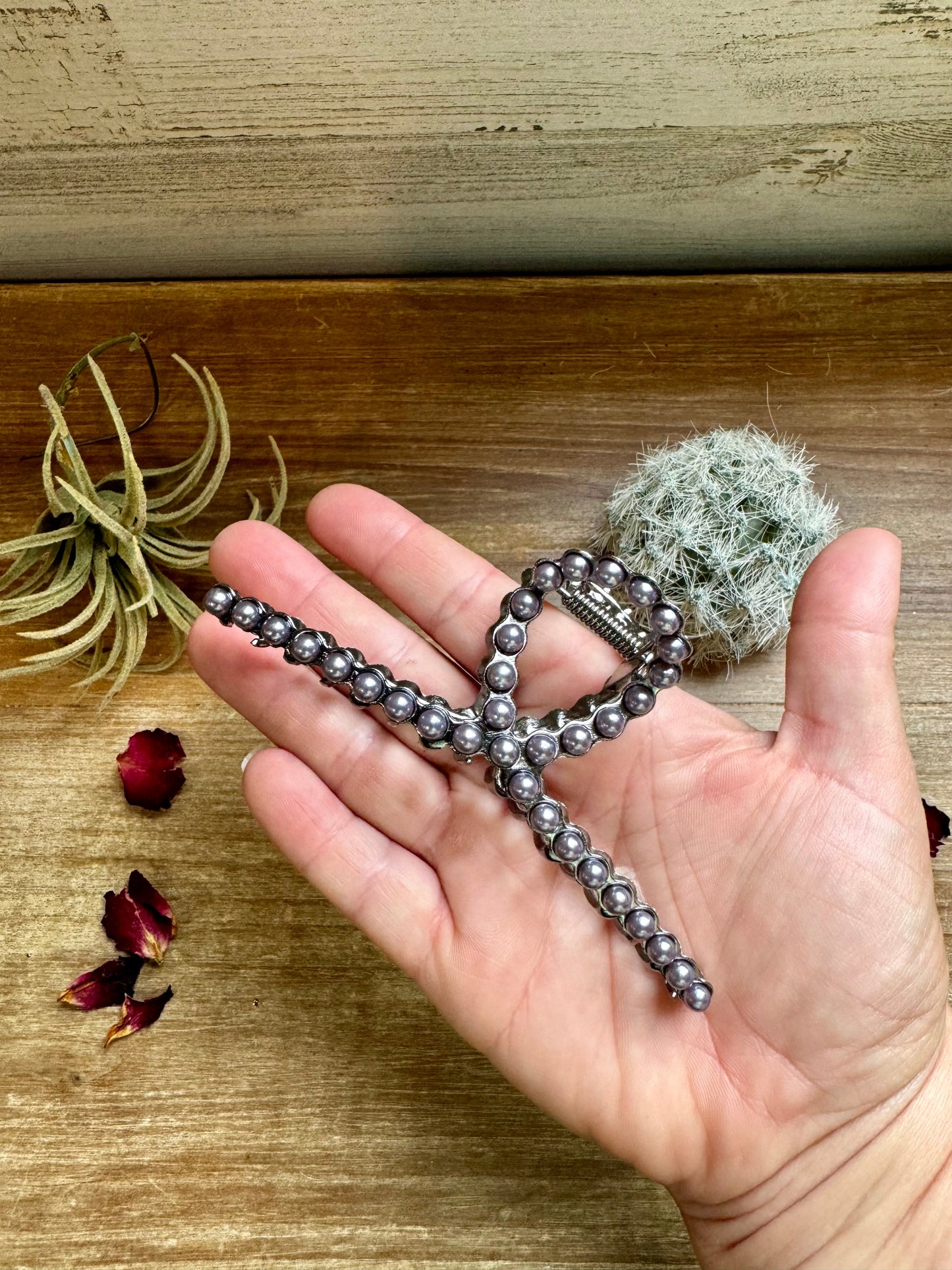 Pearl Hair Clips