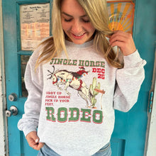 Load image into Gallery viewer, Jingle Horse Rodeo Sweatshirt