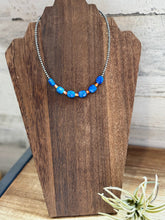 Load image into Gallery viewer, Sterling Silver & Spiny Oyster Choker with Lapis – Summer Necklace
