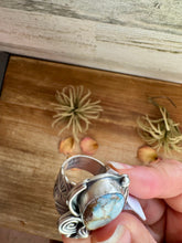 Load image into Gallery viewer, Golden Hill Turquoise Sterling Silver Ring – Size 9.5, One of a Kind