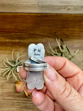 Load image into Gallery viewer, 2-Stone Turquoise Adjustable Ring – Native Made