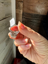 Load image into Gallery viewer, Kingman Turquoise Ring – Sterling Silver by Navajo Artist Daniel Benally