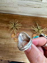 Load image into Gallery viewer, Stamp Yazzie Ring – Pick Your Color: Turquoise, Pink Conch, or Spiny Oyster size 7