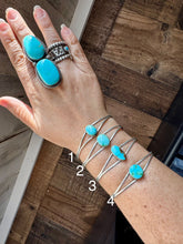 Load image into Gallery viewer, Sonoran Gold Turquoise Cuff – Sterling Silver – Native Made – Made in USA