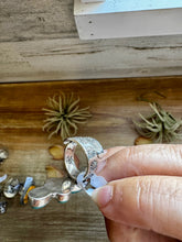 Load image into Gallery viewer, Adjustable Ring – Green Turquoise – Sterling Silver