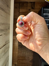 Load image into Gallery viewer, Small Purple Spiny Oyster Pendant – Sterling Silver, USA Made