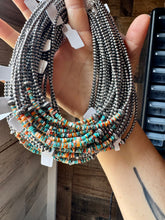 Load image into Gallery viewer, Sterling Silver Pearl Choker with Extra Turquoise & Spiny Oyster