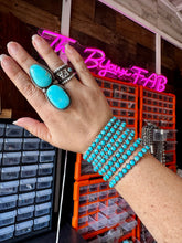 Load image into Gallery viewer, Sterling Silver Cuff – Kingman Turquoise