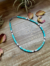 Load image into Gallery viewer, Turquoise Variscite & Pink Conch Choker – Exclusive Bijoux FAB Design