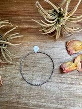 Load image into Gallery viewer, Sterling Silver Rope Bangle Bracelet