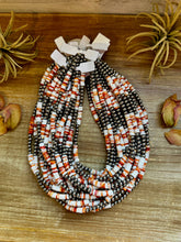 Load image into Gallery viewer, 17-Inch Sterling Silver Pearl & Spiny Oyster Necklace