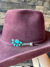 Load image into Gallery viewer, Sterling Silver & Kingman Turquoise Hat Pins – Limited Collection, One of Each