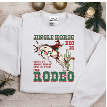 Load image into Gallery viewer, Jingle Horse Rodeo Sweatshirt