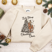 Load image into Gallery viewer, Let's Stirrup Some Christmas Cheer Sweatshirt