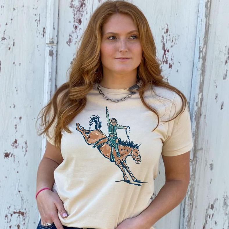 Vintage Bucking Horse Tee