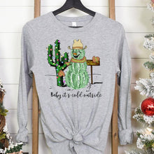 Load image into Gallery viewer, Baby, It's Cold Outside Long Sleeve Tee