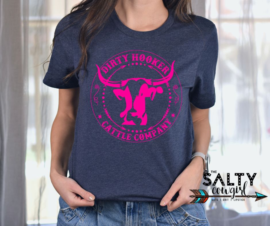 The Original DH Cattle Co Tee - The Salty Cowgirl