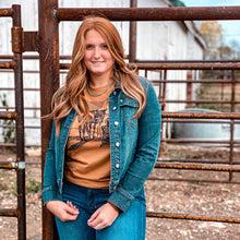 Load image into Gallery viewer, Western Sunset Tee - The Salty Cowgirl