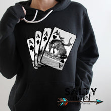 Load image into Gallery viewer, Rodeo Aces Hoodie - The Salty Cowgirl