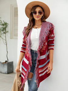 The Rock Springs Fringe Cardigan