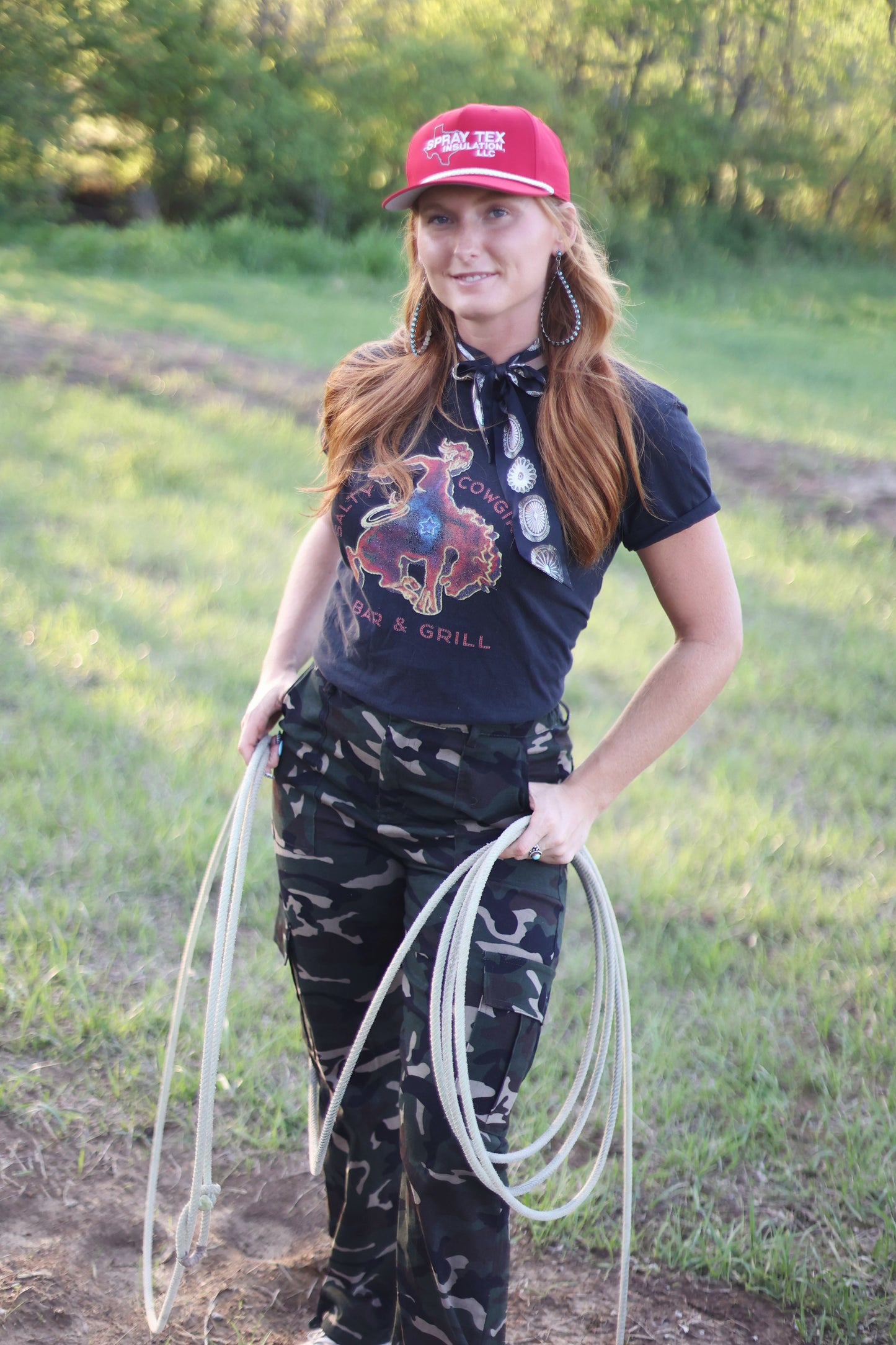 Salty Cowgirl Bar & Grill Tee