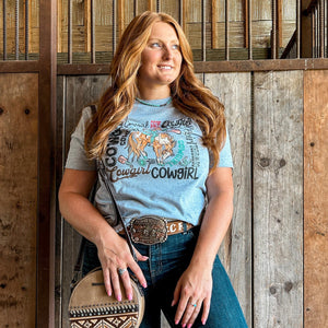 Cowgirl Tee - The Salty Cowgirl