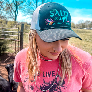 The Salty Cowgirl Brand Hat