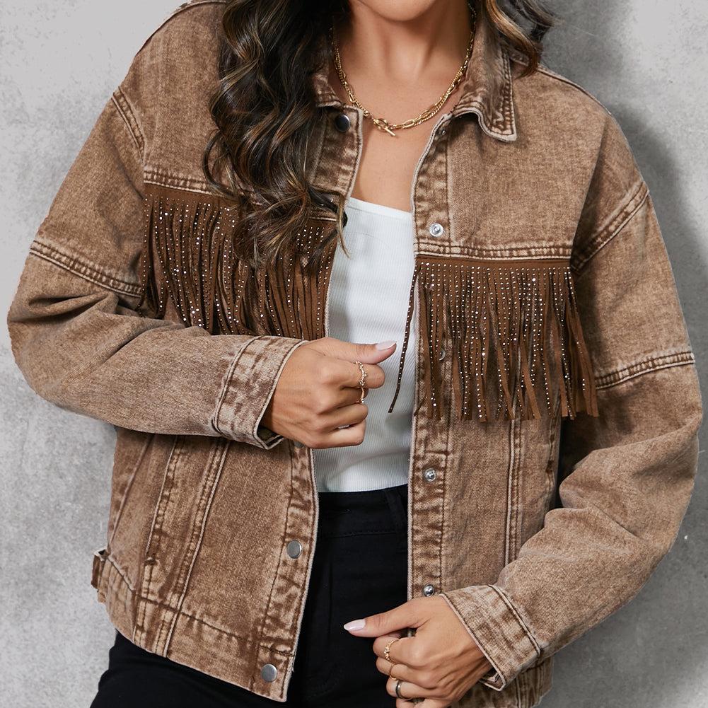 The Chico Fringe Denim Jacket