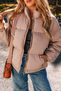 Blush Puffer Coat