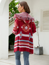 Load image into Gallery viewer, The Rock Springs Fringe Cardigan
