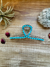 Load image into Gallery viewer, Turquoise Hair Clips
