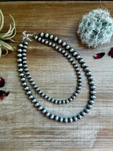 Load image into Gallery viewer, NEW! Build your own Sterling Silver Pearls Necklace 4-5-6-8-10-12 mm
