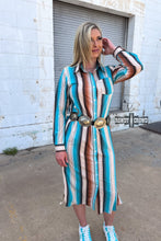 Load image into Gallery viewer, Sunset Serape Dress
