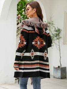 The Rock Springs Fringe Cardigan