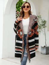 Load image into Gallery viewer, The Rock Springs Fringe Cardigan
