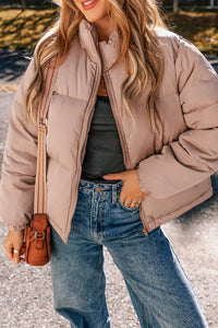 Blush Puffer Coat