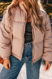 Blush Puffer Coat