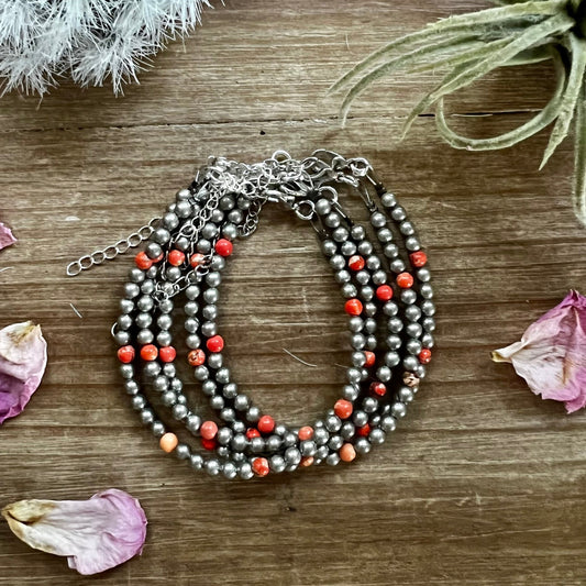 Lit Bit of Orange Bracelet