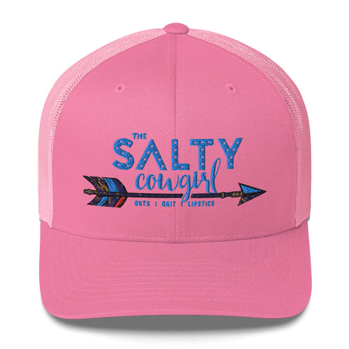 Pink Salty Cowgirl Promo Trucker Cap - The Salty Cowgirl