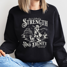 Load image into Gallery viewer, Strength and Dignity Sweatshirt
