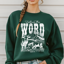 Load image into Gallery viewer, Follow The Word Sweatshirt
