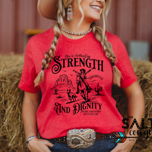 Load image into Gallery viewer, Strength and Dignity Tee
