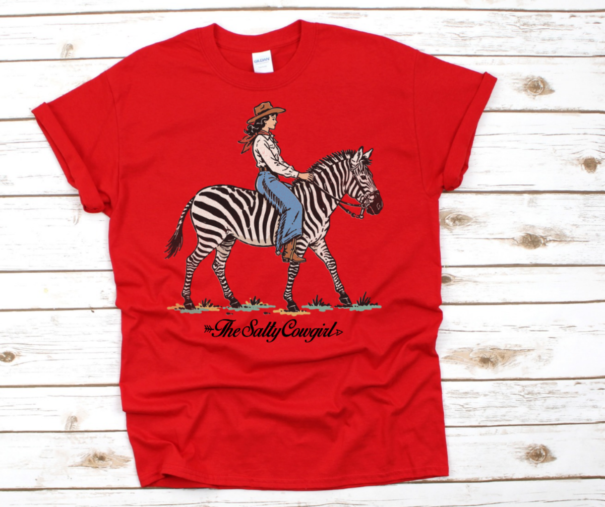 Safari Cowgirl Tee