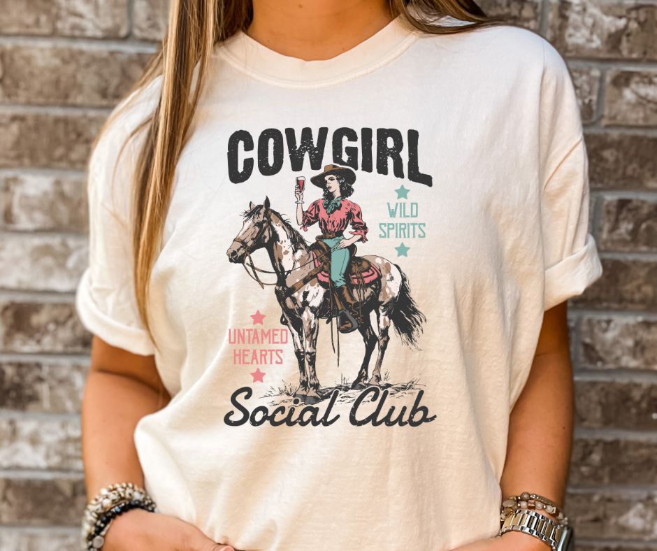 Cowgirl Social Club Tee