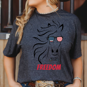 Freedom Horse Tee