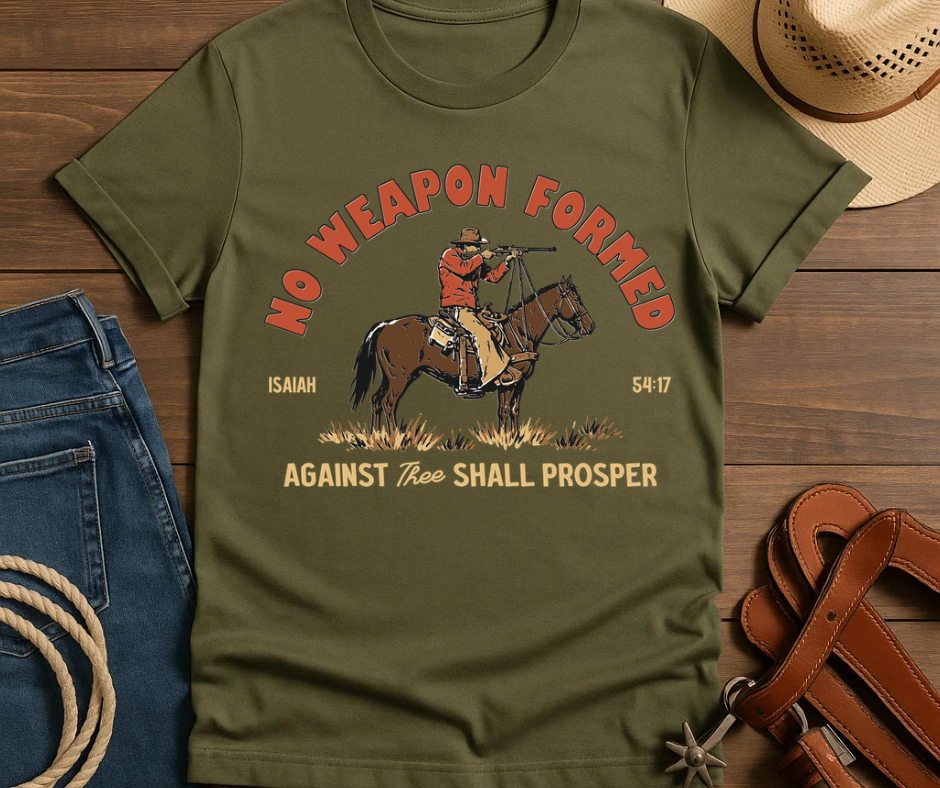 No Weapon Formed Tee