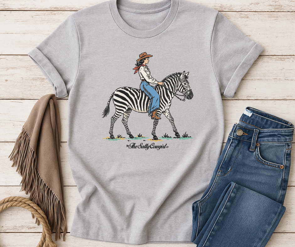 Safari Cowgirl Tee