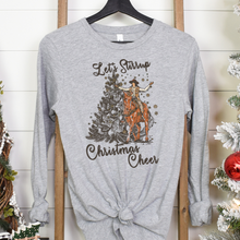 Load image into Gallery viewer, Let&#39;s Stirrup Some Christmas Cheer Long Sleeve Shirt
