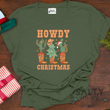 Load image into Gallery viewer, Howdy Christmas Tee
