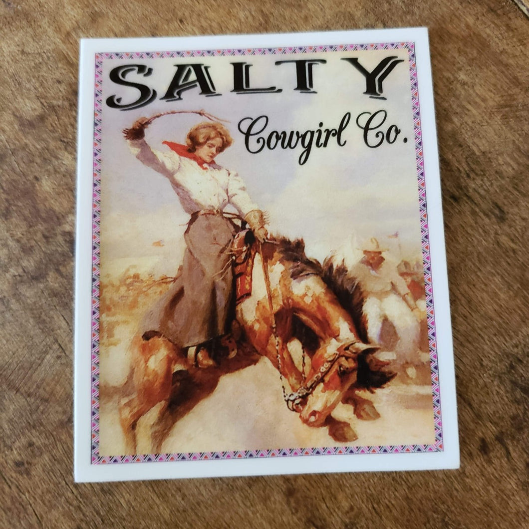 Salty Cowgirl Co. Sticker - The Salty Cowgirl